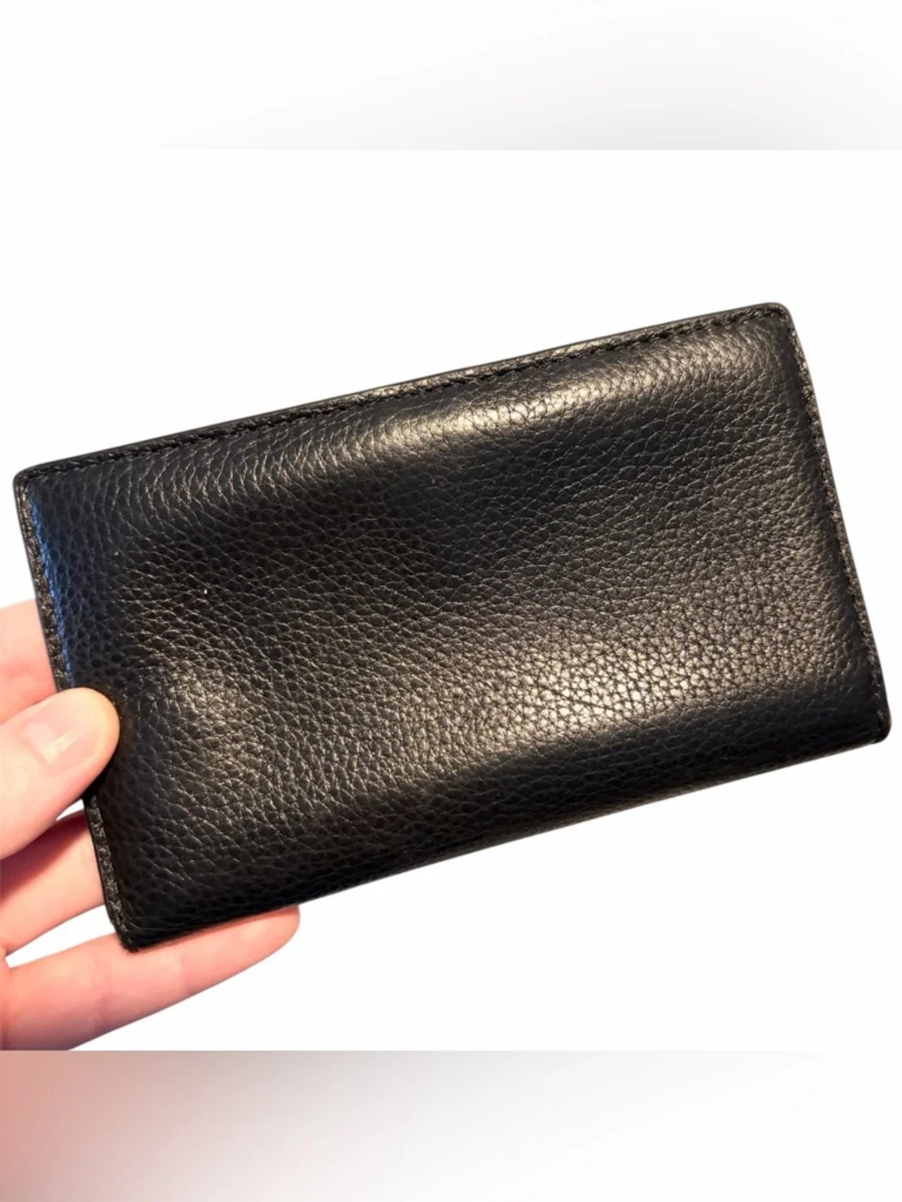 Kate Spade New York Black Leather Cardholder Wallet